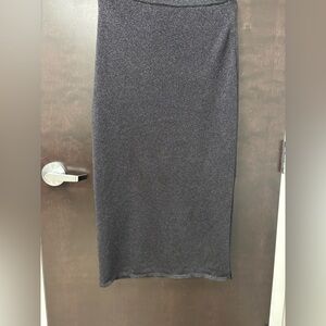 House of Harlow 1960 Gray Midi Pencil Skirt